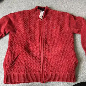 Hush Puppies 빨간색 니트 스웨터 LL 사이즈