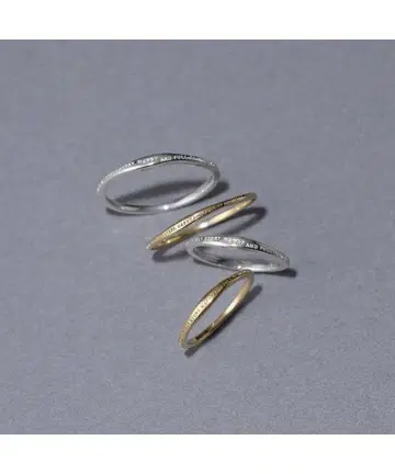 NOJESS 메시지 실버 반지 13호