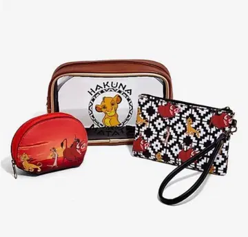 [ 새상품 ] 라이온킹 디즈니 하쿠나마타타 파우치 세트