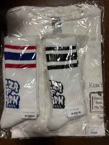 PIZZA OF DEATH 삭스 새상품 양말 T셔츠 XL 세트