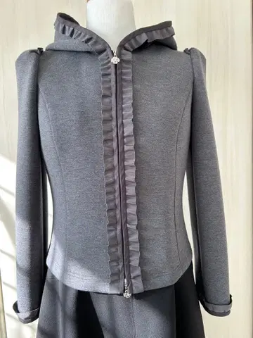 M's 그레이시 프릴 후드 후드티 새상품급