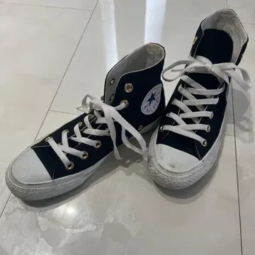 CONVERSE 네이비 하이컷 스니커즈