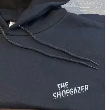 the shoegazer Hanes 블랙 후드티