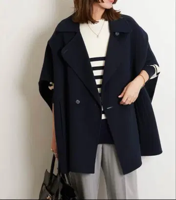 [ 새상품급 ] 울 나일론 리버 베스트 저널 스탠다드 리룸 네이비