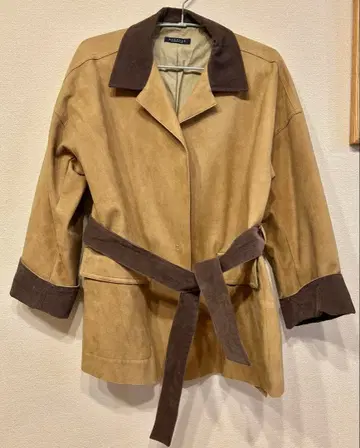 [ 새상품급 ] [ MACPHEE ] 스웨이드 가죽 자켓