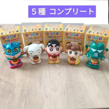 짱구는 못말려(크레용 신짱) 스키야 오테츠다이 신짱 5종 컴플리트 세트