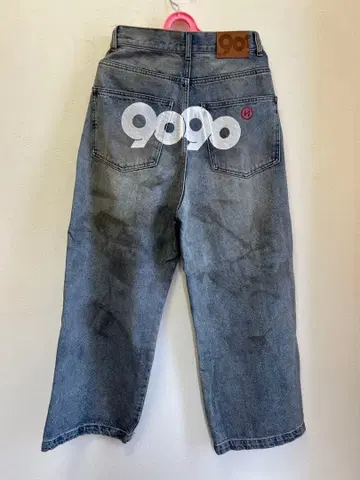 9090 OG 로고 페인티드 데님 팬츠 S 사이즈