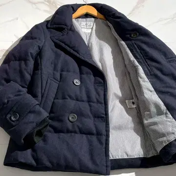 [ 새상품급 ] 남성용 비기 다운 피코트 네이비 L 상당