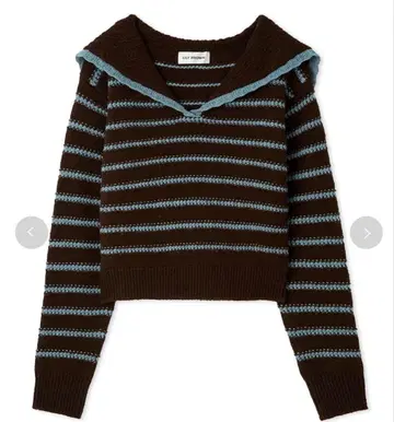 lilybrown 세일러 카라 니트탑