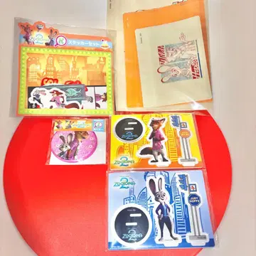 주토피아2 Happy 복권 닉 주디 5세트