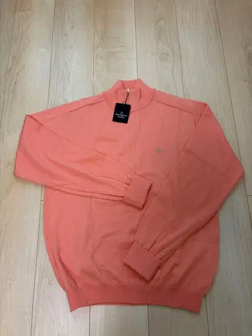 맨싱 살몬 핑크 남성용 니트 L 미사용