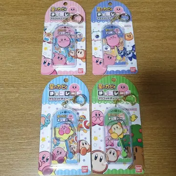 별의 커비 초콜릿 마스코트 참 4종 키링 와돌디