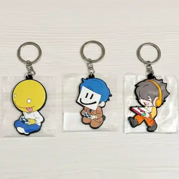 [ 새상품 ] with mellow 러버 키체인 쇼코 EXAM 풀 네이비