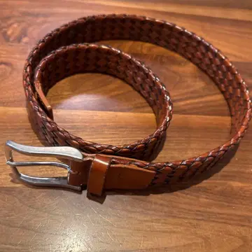 ORCIANI 꼬임 가죽 벨트 사이즈 85