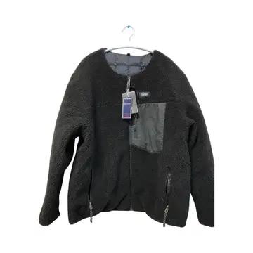 새상품급 TAION 리버서블 다운 자켓 블랙 x 블랙