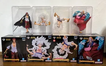 원피스 제일복권 신사황 피규어 4체 세트