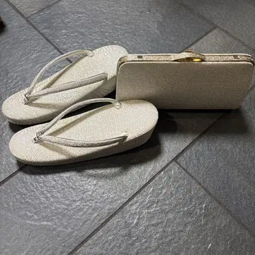 기모노 가방 조리 세트 새상품