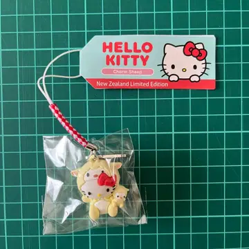 [ 레어! ] 2025년 지역 한정 키티 & 양 뉴질랜드 스트랩