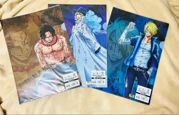 원피스 15주년 남자들의 전장 클리어 파일 세트