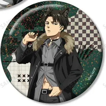 진격의 거인 리바이 늑대인간 캔뱃지