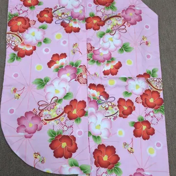 2자 소매 작약 핑크 장척