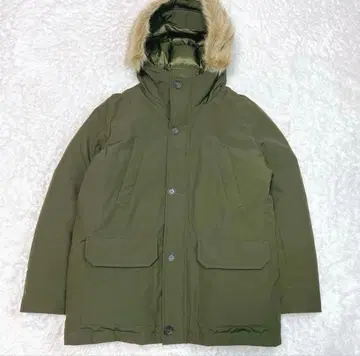 유니클로 논퀼트 다운 자켓 다크 그린 XL