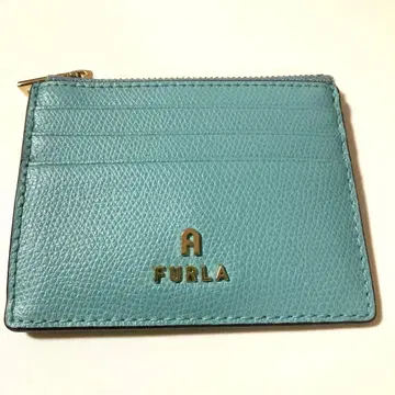 훌라 FURLA 카드 동전 케이스 민트 그린