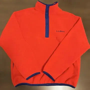 L.L.Bean 엘엘빈 클래식 플리스 풀오버 빨간색 2025