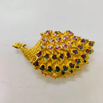 공작 루페 탑 펜던트