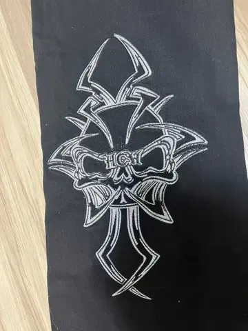 HEAVENCANWAIT 블랙 데님 팬츠