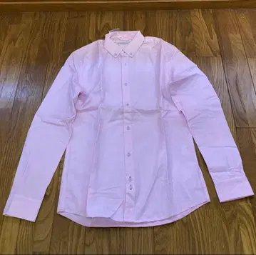 핑크 긴팔 셔츠