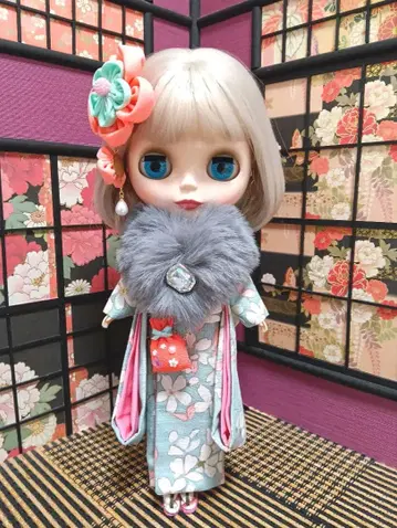 [몽인옥 고후쿠텐] 브라이스 기모노 이체 기모노 세트 퍼스트올 포함