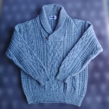 구제 의류 MONTAUK GEAR 남성용 울 스웨터(M)