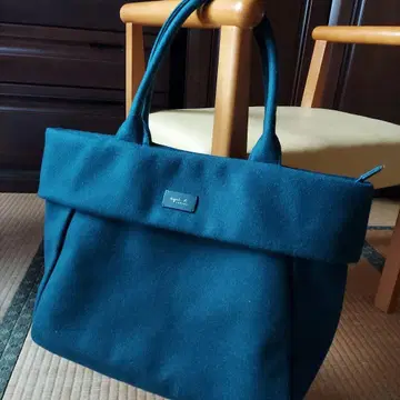 새상품 agnesb 아그네스베 토트백 그린 백