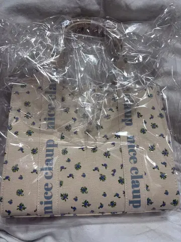 one after another NICE CLAUP 꽃무늬 한정판 토트백