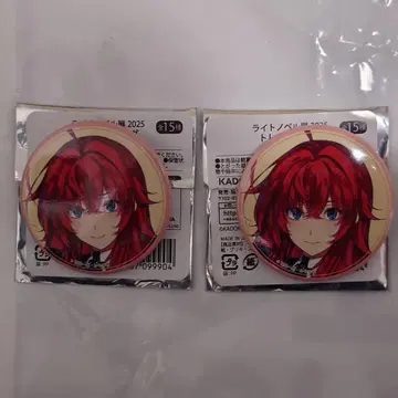 라이트 노벨 2025 트레이딩 캔뱃지