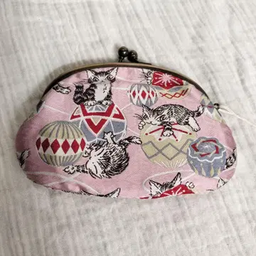 다얀 니시진 비단 가마구치 동전 지갑