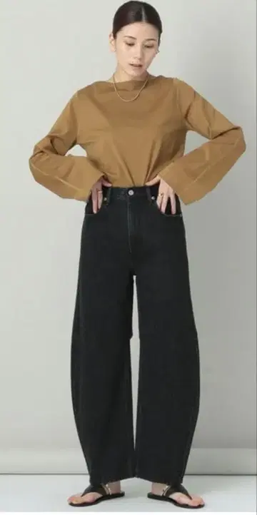 캘런솔로지 커비 데님 블랙 38 사이즈