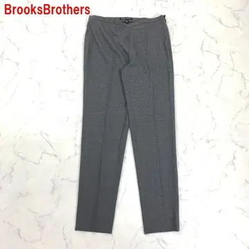 A5736 브룩스브라더스 슬랙스 울 테이퍼드 그레이 4