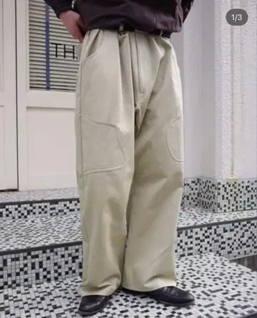 Randy 25ss 'snowball' 아이보리 치노 팬츠