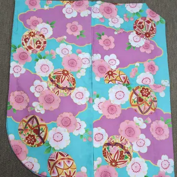 2척 소매 물들임 나누기 공 블루 장척