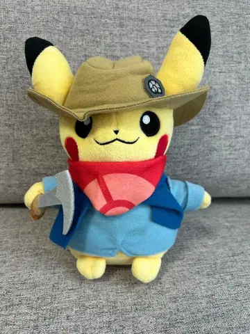 포켓몬 화석 박물관 피카츄 봉제 인형