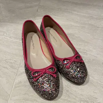 오리지널 트래픽 글리터 플랫슈즈