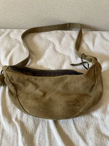 저지 스포츠 숄더백 카키