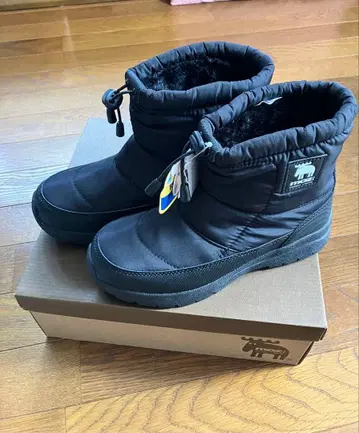 모즈 2025 스노우부츠 방수 부츠 안쪽 보아 미사용 새상품 블랙