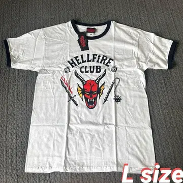 Stranger things HELLFIRE CLUB 티셔츠 L 사이즈