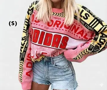 adidas ( S ) 맨투맨 니트