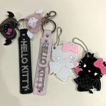 헬로키티 키링 천사와 악마 시리즈 묶음 판매