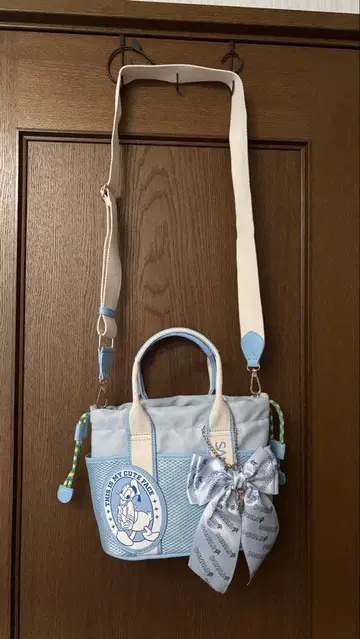 사만사 베가 디즈니 도널드 덕 숄더백 + 리본 참