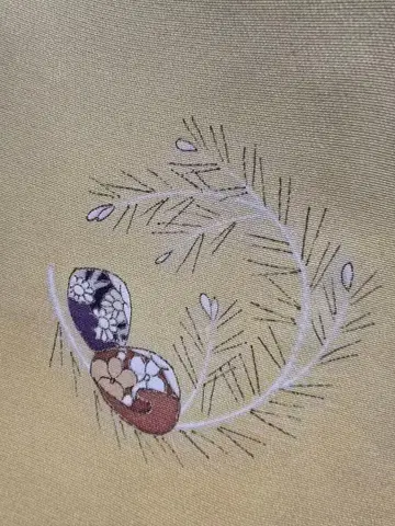 소메노키타가와 츠케사게 미사용 새상품 재단 완료 펄톤 가공 완료